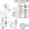 Ideal Stanrd Tesi Single Lever Basin Mixer Vessel Tap Spares